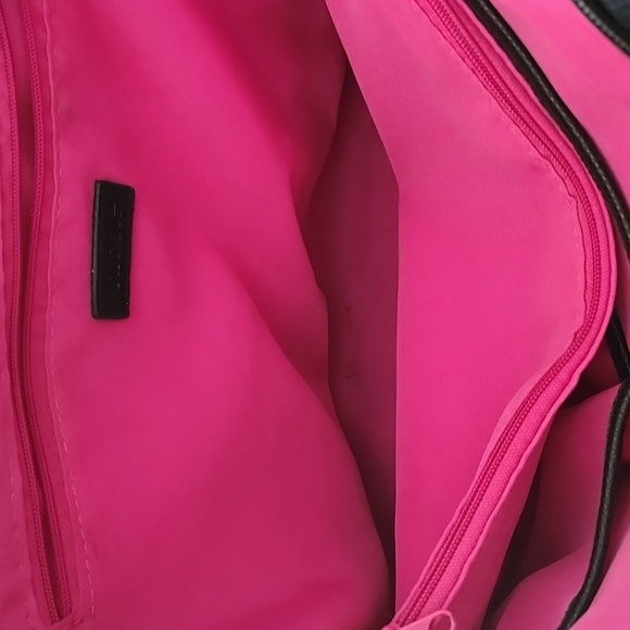 SALE!! SALE!!! 20.00!!   Nicole Miller Black Fringe Tote Bag - Picture 5 of 5